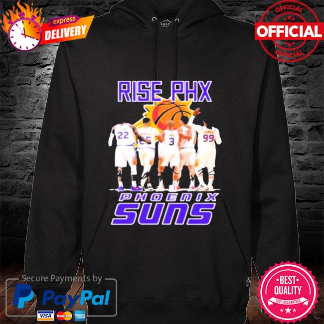 Rise phx phoenix suns basketball s hoodie black