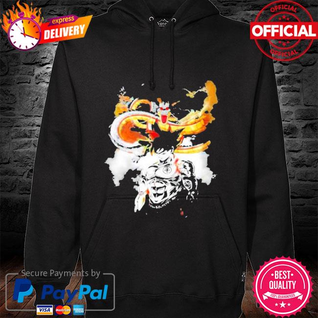 Songoku dragon ball s hoodie black